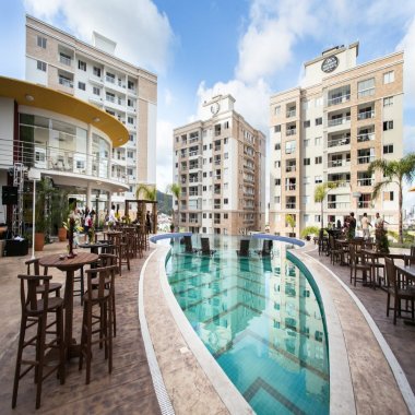 Apto mobiliado Felicitá Eco residencial